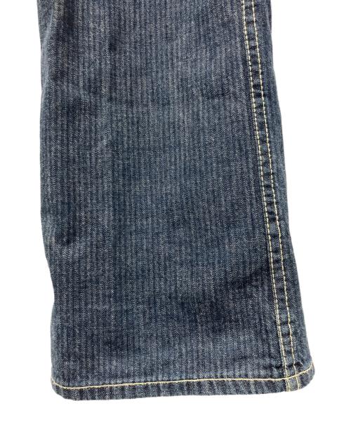 KOJIMA GENES（コジマジーンズ）KOJIMA GENES (コジマジーンズ) ヘリンボーンパンツ インディゴ サイズ:34の古着・服飾アイテム