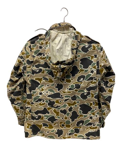 A BATHING APE（ア ベイシング エイプ）A BATHING APE (ア ベイシング エイプ) M-65サンプリングジャケット サイズ:Lの古着・服飾アイテム