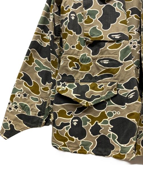 A BATHING APE（ア ベイシング エイプ）A BATHING APE (ア ベイシング エイプ) M-65サンプリングジャケット サイズ:Lの古着・服飾アイテム