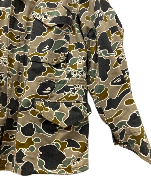 A BATHING APE（ア ベイシング エイプ）A BATHING APE (ア ベイシング エイプ) M-65サンプリングジャケット サイズ:Lの古着・服飾アイテム