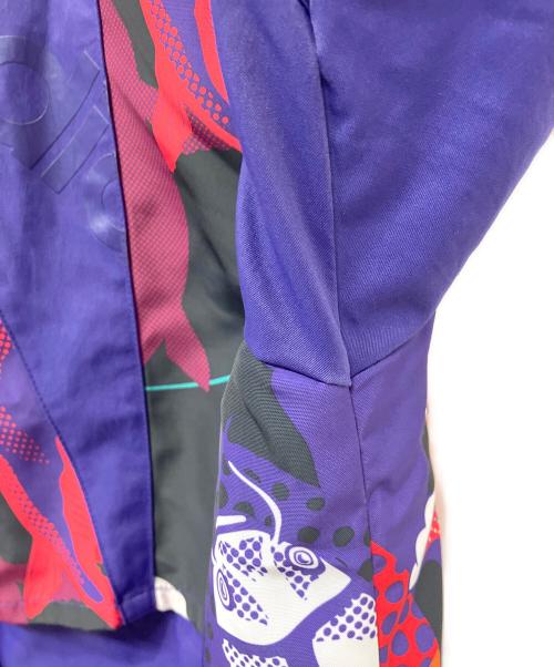 adidas（アディダス）adidas (アディダス) ナイロンジャケット パープル サイズ:36の古着・服飾アイテム
