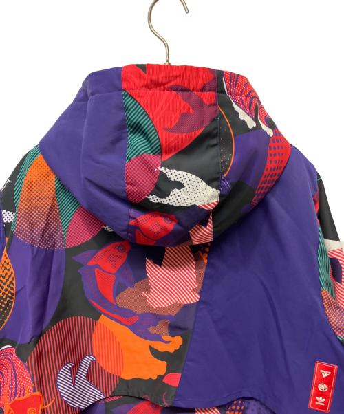 adidas（アディダス）adidas (アディダス) ナイロンジャケット パープル サイズ:36の古着・服飾アイテム