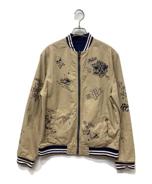 RALPH LAUREN（ラルフローレン）RALPH LAUREN (ラルフローレン) ブルゾン ベージュ サイズ:XL 未使用品の古着・服飾アイテム