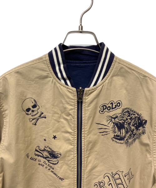 RALPH LAUREN（ラルフローレン）RALPH LAUREN (ラルフローレン) ブルゾン ベージュ サイズ:XL 未使用品の古着・服飾アイテム