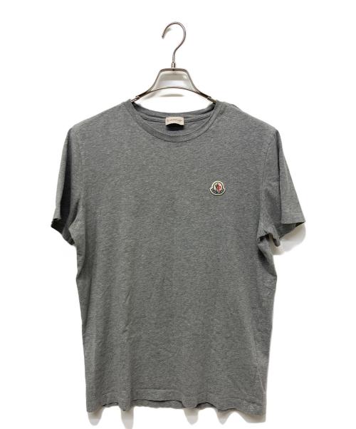 MONCLER（モンクレール）MONCLER (モンクレール) 半袖Tシャツ グレー サイズ:Lの古着・服飾アイテム
