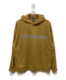 NEW BALANCE（ニューバランス）の古着「プルオーバーパーカー」｜ブラウン