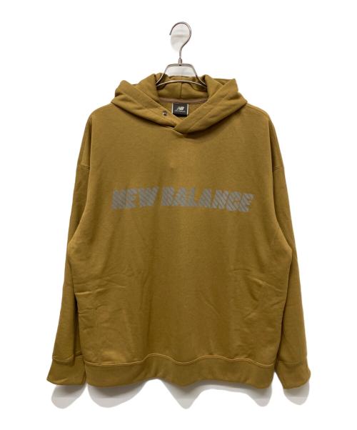 NEW BALANCE（ニューバランス）NEW BALANCE (ニューバランス) プルオーバーパーカー ブラウン サイズ:Mの古着・服飾アイテム
