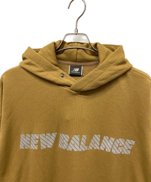 NEW BALANCE（ニューバランス）NEW BALANCE (ニューバランス) プルオーバーパーカー ブラウン サイズ:Mの古着・服飾アイテム