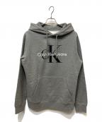 Calvin Klein Jeansカルバンクラインジーンズ）の古着「パーカー」｜グレー