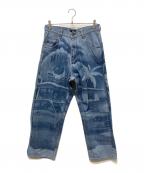 HUFハフ）の古着「DRIVE THRU DENIM PANT」｜インディゴ