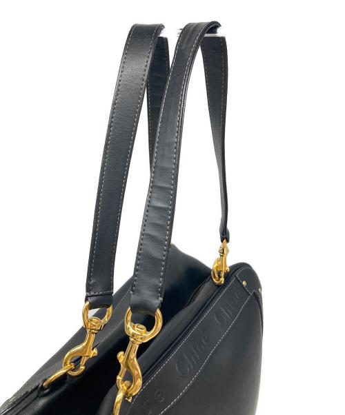 Chloe（クロエ）Chloe (クロエ) ハンドバッグ ブラックの古着・服飾アイテム