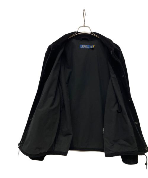 POLO RALPH LAUREN（ポロ・ラルフローレン）POLO RALPH LAUREN (ポロ・ラルフローレン) コーデュロイジャケット ブラック サイズ:LGの古着・服飾アイテム