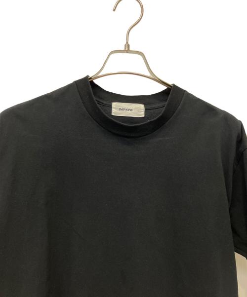 everyone（エブリワン）everyone (エブリワン) 半袖カットソー ブラック サイズ:Lの古着・服飾アイテム