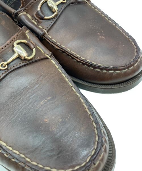 Needles（ニードルズ）Needles (ニードルズ) ビットローファー ブラウン サイズ:8 1/2の古着・服飾アイテム