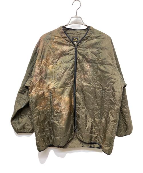Needles（ニードルズ）Needles (ニードルズ) パイピングキルトジャケット オリーブ サイズ:Mの古着・服飾アイテム