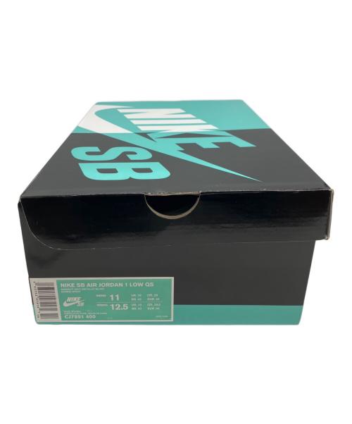 NIKE SB（ナイキエスビー）NIKE SB (ナイキエスビー) AIR JORDAN 1 LOW QS ミッドナイトネイビー/メタリックシルバー サイズ:29cmの古着・服飾アイテム