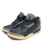NIKEナイキ）の古着「WMNS AIR JORDAN 3 RETRO OG SP」｜BLACK/BLACK-FLAT PEW