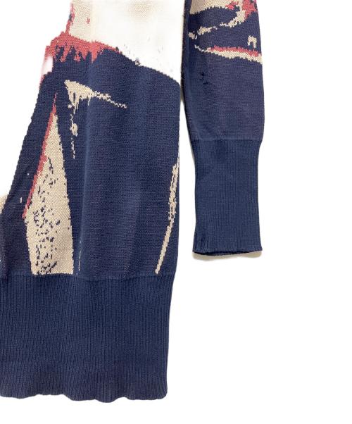 Vivienne Westwood RED LABEL（ヴィヴィアンウエストウッドレッドレーベル）Vivienne Westwood RED LABEL (ヴィヴィアンウエストウッドレッドレーベル) ニットワンピース ネイビー サイズ:2の古着・服飾アイテム