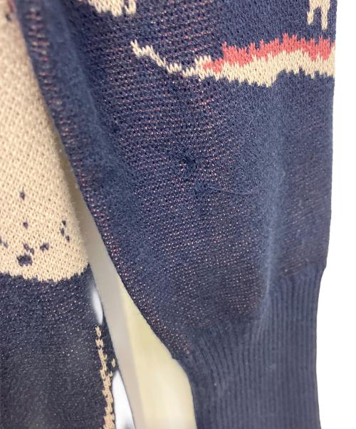 Vivienne Westwood RED LABEL（ヴィヴィアンウエストウッドレッドレーベル）Vivienne Westwood RED LABEL (ヴィヴィアンウエストウッドレッドレーベル) ニットワンピース ネイビー サイズ:2の古着・服飾アイテム