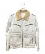 DOLCE & GABBANAドルチェ＆ガッバーナ）の古着「中綿ジャケット」｜ホワイト