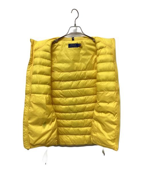 POLO RALPH LAUREN（ポロ・ラルフローレン）POLO RALPH LAUREN (ポロ・ラルフローレン) 中綿ベスト イエロー サイズ:Lの古着・服飾アイテム