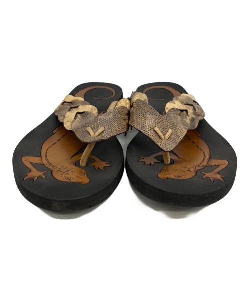 BOTTEGA VENETA（ボッテガベネタ）BOTTEGA VENETA (ボッテガベネタ) トングサンダル ブラック サイズ:41の古着・服飾アイテム