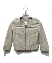 GABRIEL（ガブリエル）の古着「レザージャケット」｜ホワイト