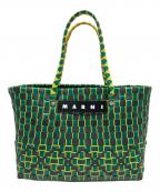 MARNIマルニ）の古着「オーヴァルバスケット」｜グリーン