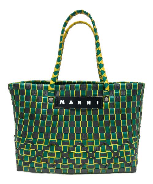 MARNI（マルニ）MARNI (マルニ) オーヴァルバスケット グリーンの古着・服飾アイテム