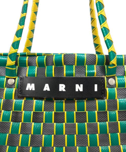 MARNI（マルニ）MARNI (マルニ) オーヴァルバスケット グリーンの古着・服飾アイテム