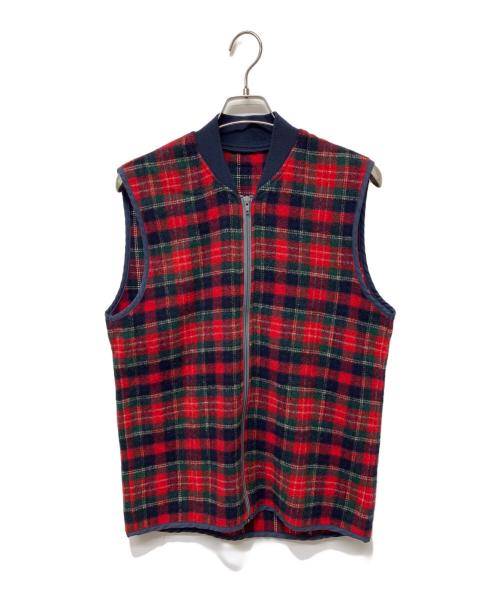 THE NORTH FACE（ザ ノース フェイス）THE NORTH FACE (ザ ノース フェイス) ウールベスト レッド サイズ:Lの古着・服飾アイテム