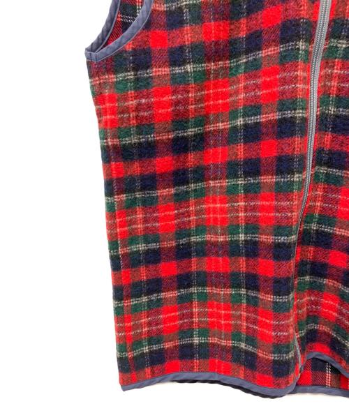 THE NORTH FACE（ザ ノース フェイス）THE NORTH FACE (ザ ノース フェイス) ウールベスト レッド サイズ:Lの古着・服飾アイテム