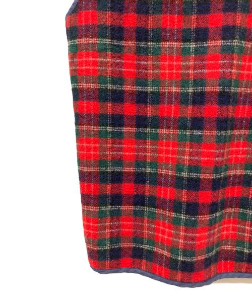 THE NORTH FACE（ザ ノース フェイス）THE NORTH FACE (ザ ノース フェイス) ウールベスト レッド サイズ:Lの古着・服飾アイテム