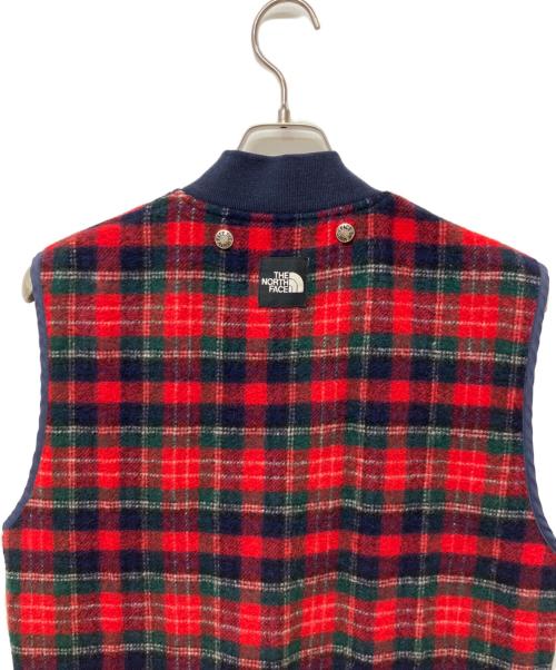 THE NORTH FACE（ザ ノース フェイス）THE NORTH FACE (ザ ノース フェイス) ウールベスト レッド サイズ:Lの古着・服飾アイテム
