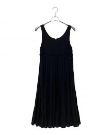 Y's（ワイズ）の古着「ノースリーブワンピース」｜ブラック