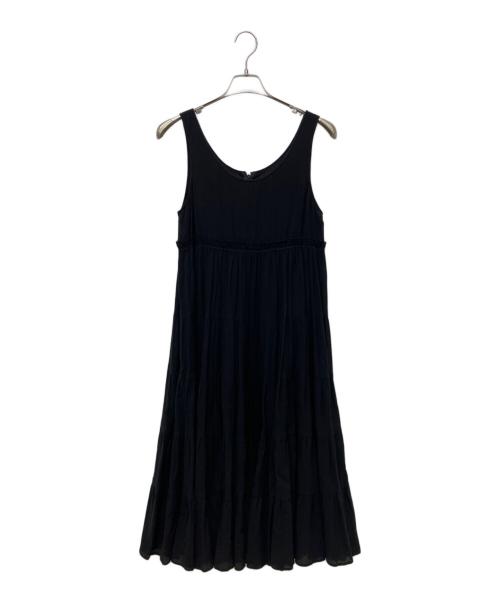 Y's（ワイズ）Y's (ワイズ) ノースリーブワンピース ブラック サイズ:1の古着・服飾アイテム