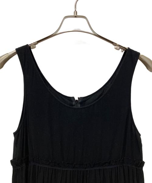 Y's（ワイズ）Y's (ワイズ) ノースリーブワンピース ブラック サイズ:1の古着・服飾アイテム