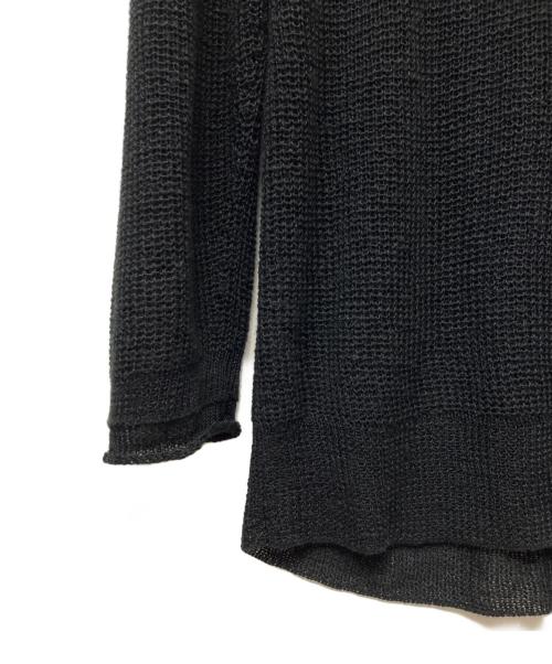 Y's（ワイズ）Y's (ワイズ) 薄手ニット ブラック サイズ:2の古着・服飾アイテム