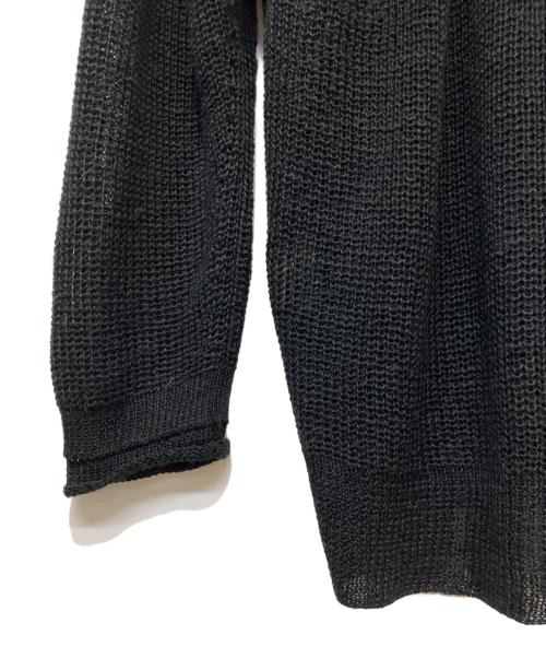 Y's（ワイズ）Y's (ワイズ) 薄手ニット ブラック サイズ:2の古着・服飾アイテム