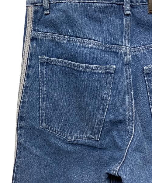 adidas（アディダス）adidas (アディダス) デニムパンツ インディゴ サイズ:Lの古着・服飾アイテム