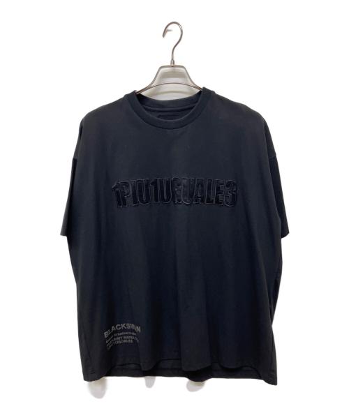 1piu1uguale3（ウノピュウノウグァーレトレ）1piu1uguale3 (ウノピュウノウグァーレトレ) 半袖Tシャツ ブラック サイズ:Ⅳの古着・服飾アイテム