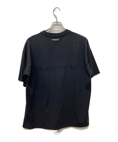 1piu1uguale3（ウノピュウノウグァーレトレ）1piu1uguale3 (ウノピュウノウグァーレトレ) 半袖Tシャツ ブラック サイズ:Ⅳの古着・服飾アイテム