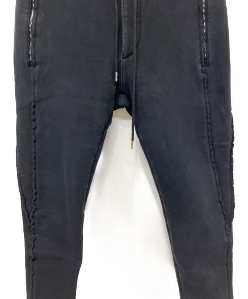 wjk（ダブルジェイケー）wjk (ダブルジェイケー) スウェットパンツ ブラック サイズ:Mの古着・服飾アイテム