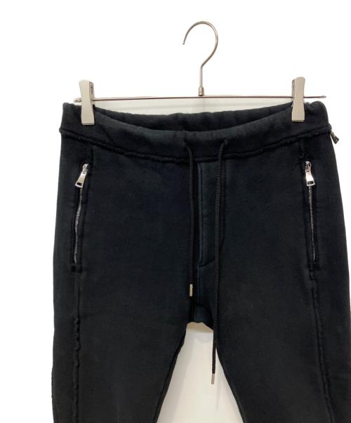 wjk（ダブルジェイケー）wjk (ダブルジェイケー) スウェットパンツ ブラック サイズ:Mの古着・服飾アイテム