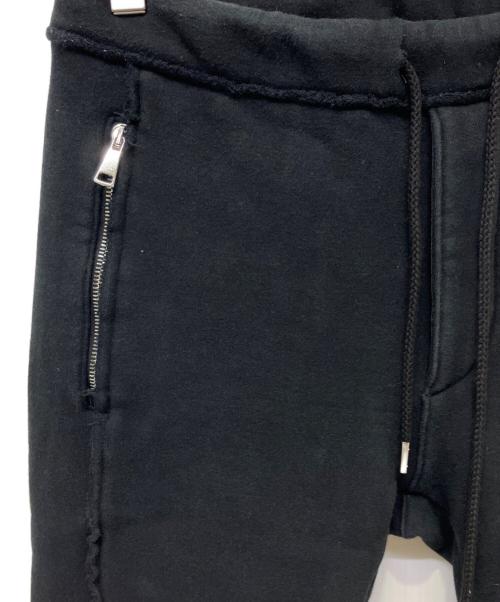 wjk（ダブルジェイケー）wjk (ダブルジェイケー) スウェットパンツ ブラック サイズ:Mの古着・服飾アイテム