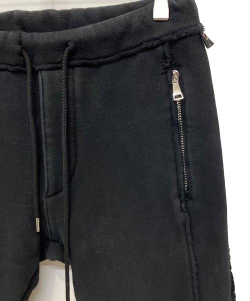 wjk（ダブルジェイケー）wjk (ダブルジェイケー) スウェットパンツ ブラック サイズ:Mの古着・服飾アイテム