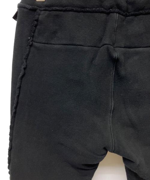 wjk（ダブルジェイケー）wjk (ダブルジェイケー) スウェットパンツ ブラック サイズ:Mの古着・服飾アイテム