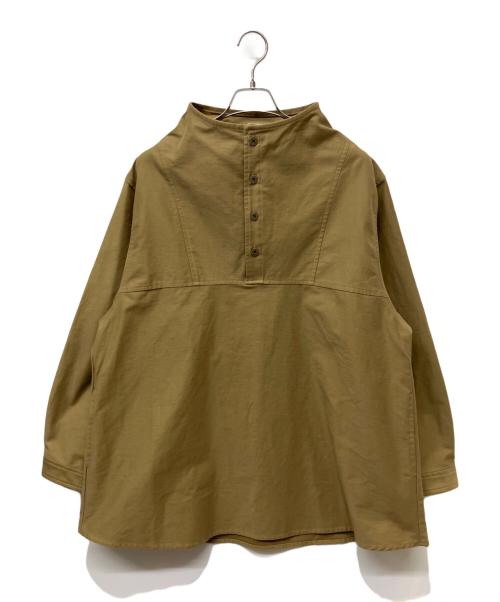 BRENA（ブレナ）BRENA (ブレナ) プルオーバージャケット ブラウン サイズ:記載なしの古着・服飾アイテム