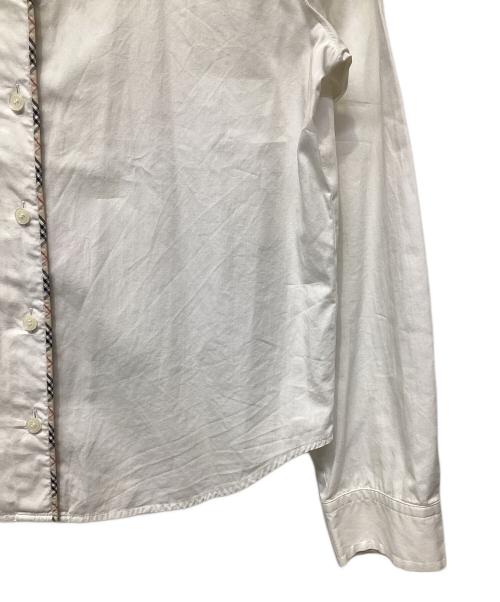 BURBERRY LONDON BLUE LABEL（バーバリーロンドンブルーレーベル）BURBERRY LONDON BLUE LABEL (バーバリーロンドンブルーレーベル) 長袖シャツ ホワイト サイズ:38の古着・服飾アイテム