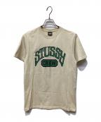 stussyステューシー）の古着「Tシャツ」｜ベージュ